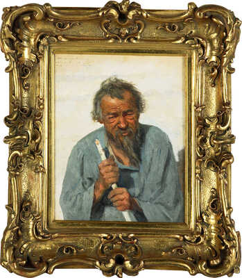 Богданов Иван Петрович. Старик-крестьянин с палкой 